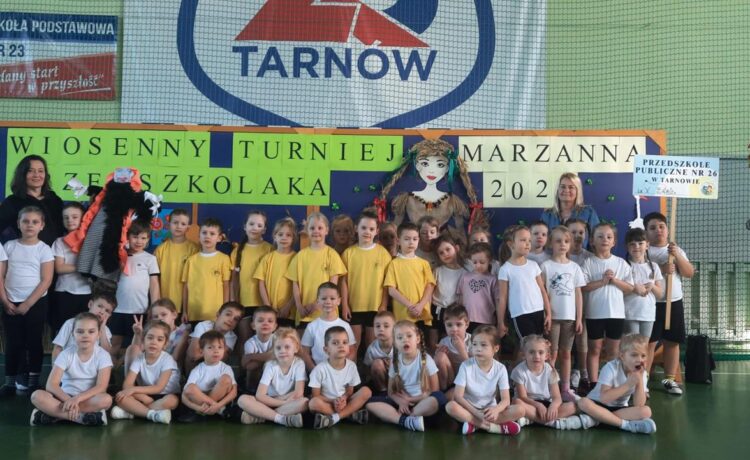 WIOSENNY TURNIEJ PRZEDSZKOLAKÓW